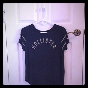 S, blue and gold Hollister icon top